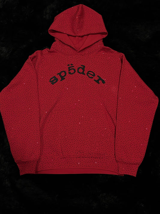 VVS Spider Hoodie (limited) (Red) SIZE L