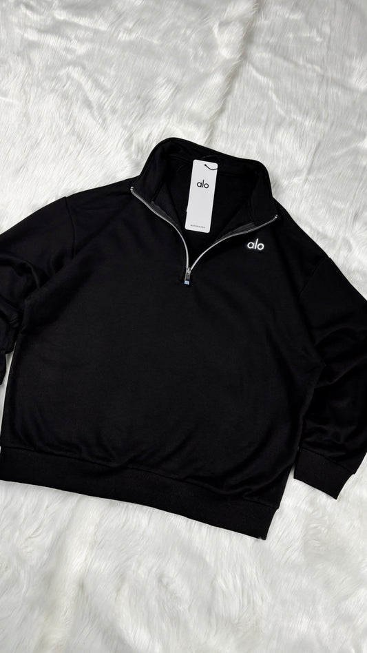 Black Alo Quarter Zip