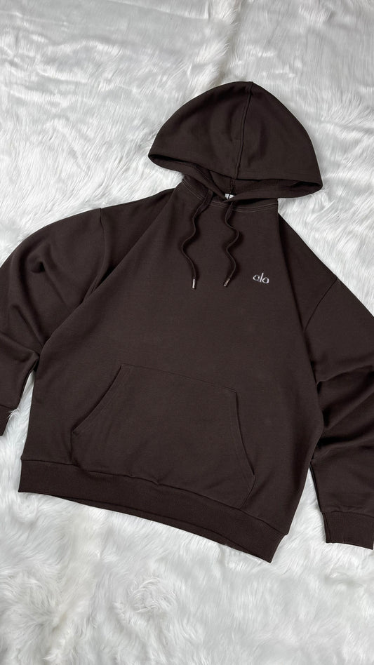 Alo Hoodie Brown S & M