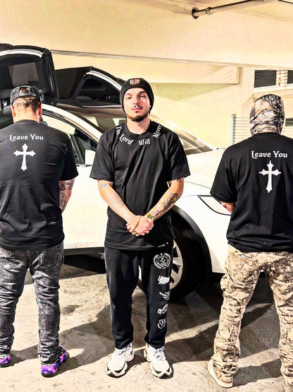 (The Lord Will Never Leave You  REFLECTIVE T-SHIRTS
