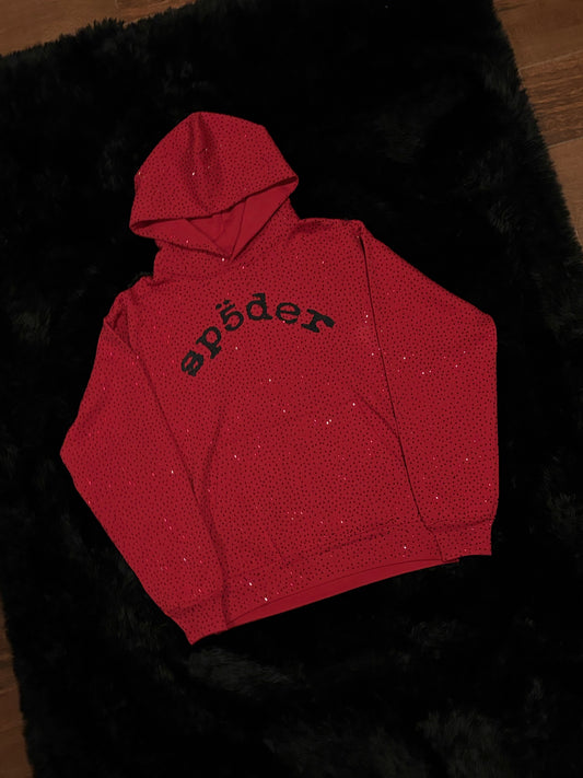 VVS Spider Hoodie (limited) (Red) SIZE L